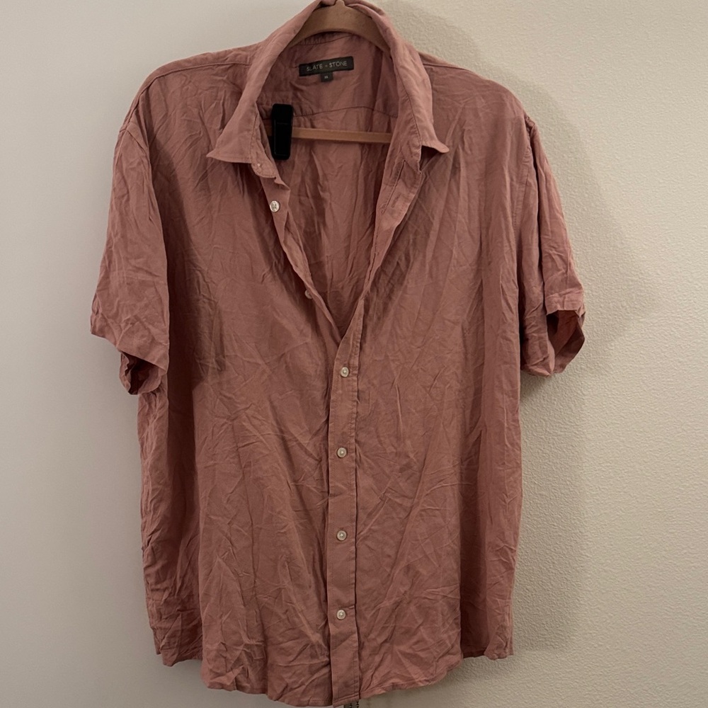 Slate & Stone Casual Rose Button-Down Shirt
